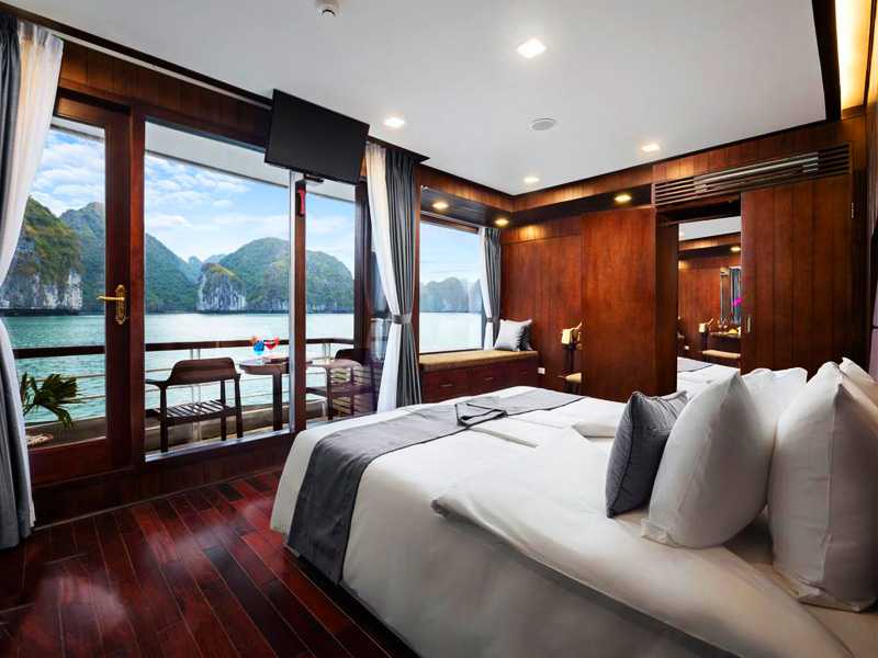 Du Thuyền Orchid - Premium Suite Balcony Cabin